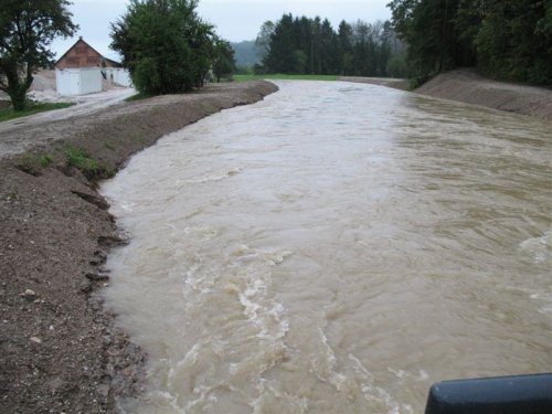 Očiščena struga Pšate je obvarovala pred večjo poplavo